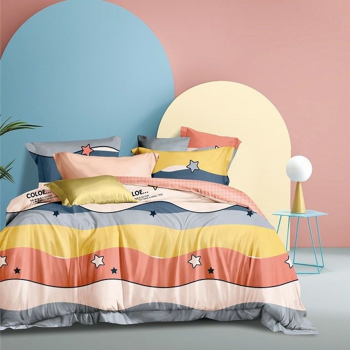 3D Digital der Druck-100 Baumwollkönig Size Bedding Baumwollbettwäsche-Satz-4pcs 3pcs 100