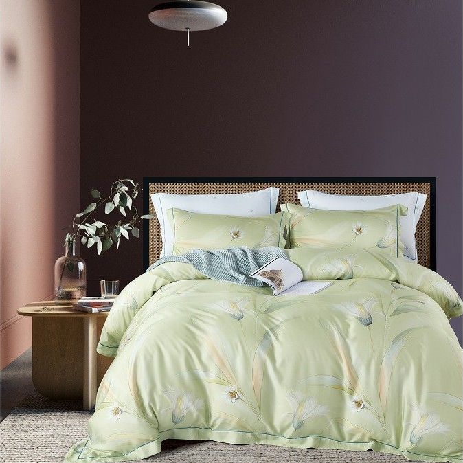 Stilvolle Tencel-Bettwäsche stellt 230 bunte Eco freundliche Massage-Bettlaken TC 4 PC ein
