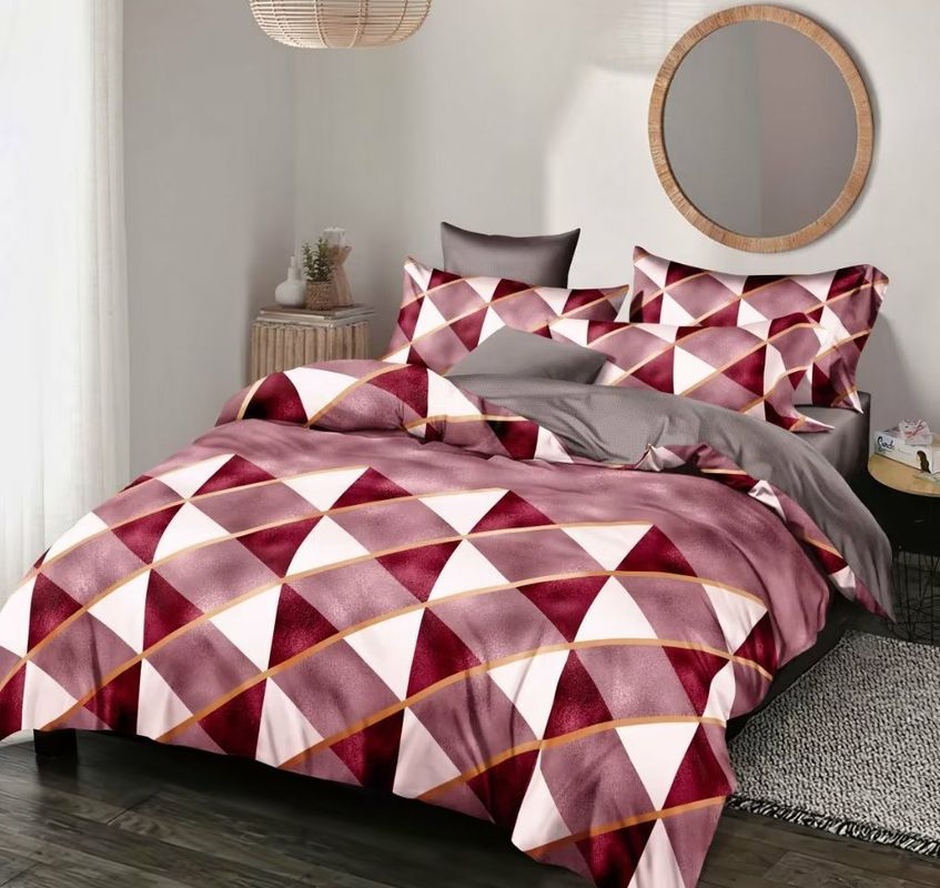 Multi Farbdruck Blumen-Microfiber-Bettwäsche-Sätze 70-130gsm